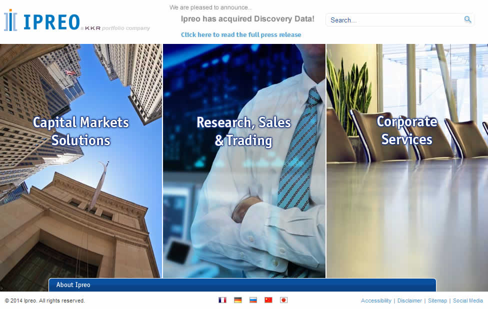 Ipreo.com (IHS Markit)